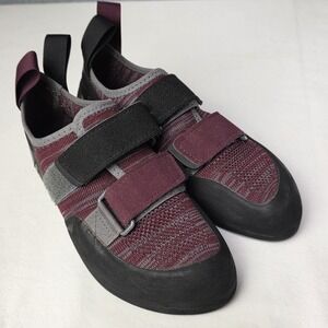 Black Diamond Momentum Merlot Purple Womens 5 Rock Climbing Shoes Strap NEO